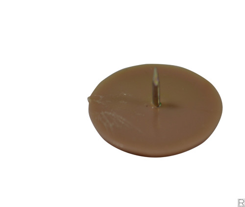 Furniture Glide 1.25 Inch Plastic Head, 1/4 Inch Steel Nail