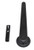 Recliner Footrest Release Handle Lever 5/8" Hole Black with 3 inch Extension Tube