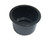FR Universal Replacement Black Plastic Cup Holder, 3 1/2" Diameter