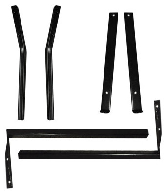 Madjax Cargo Box Brackets for EZGO RXV Golf Cart King