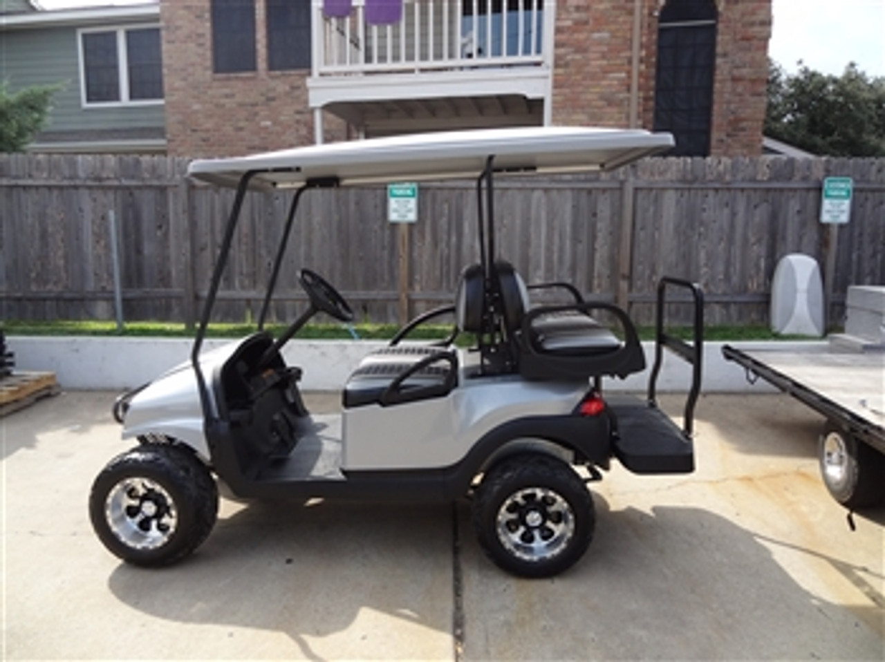 Club Car DS w/ Ruby Red Spartan Body 48 volt Frame Up Custom