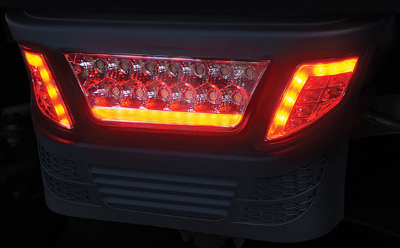 RHOX Club Car Precedent LED Light Bar Bumper Kit w/ LED Accent Lights (Electric 08.5+)