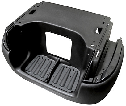 Club Car Precedent Black Rear Underbody