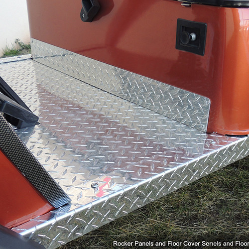 RHOX EZGO TXT Diamond Kick Plate (Fits 96+)