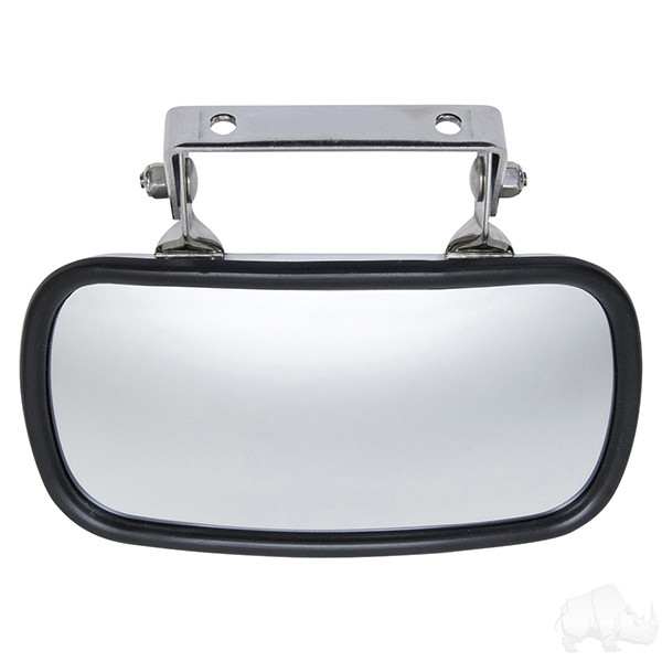 Universal 180 Degree Convex Roof Mount Mirror - golfcartking.com