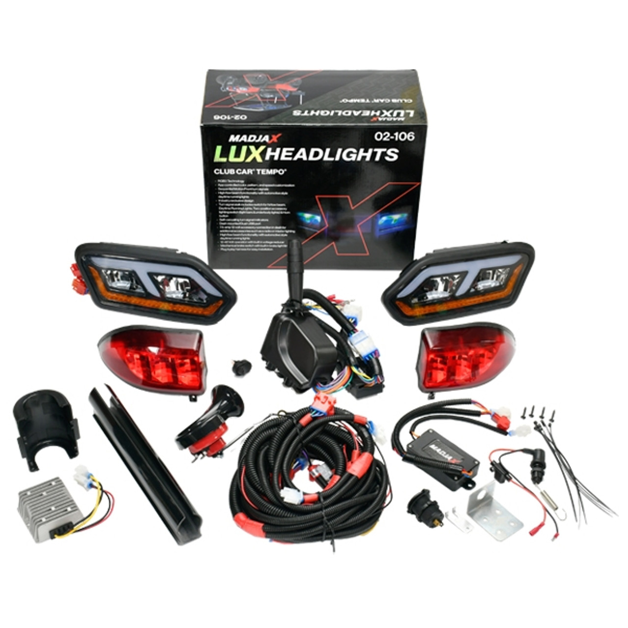 madjax golf cart ultimate light kit upgrade for club car precedent electric