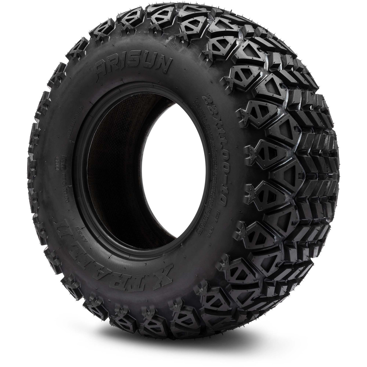 Arisun 22X11X10 X-Trail Series All Terrain Tire | Golf Cart King