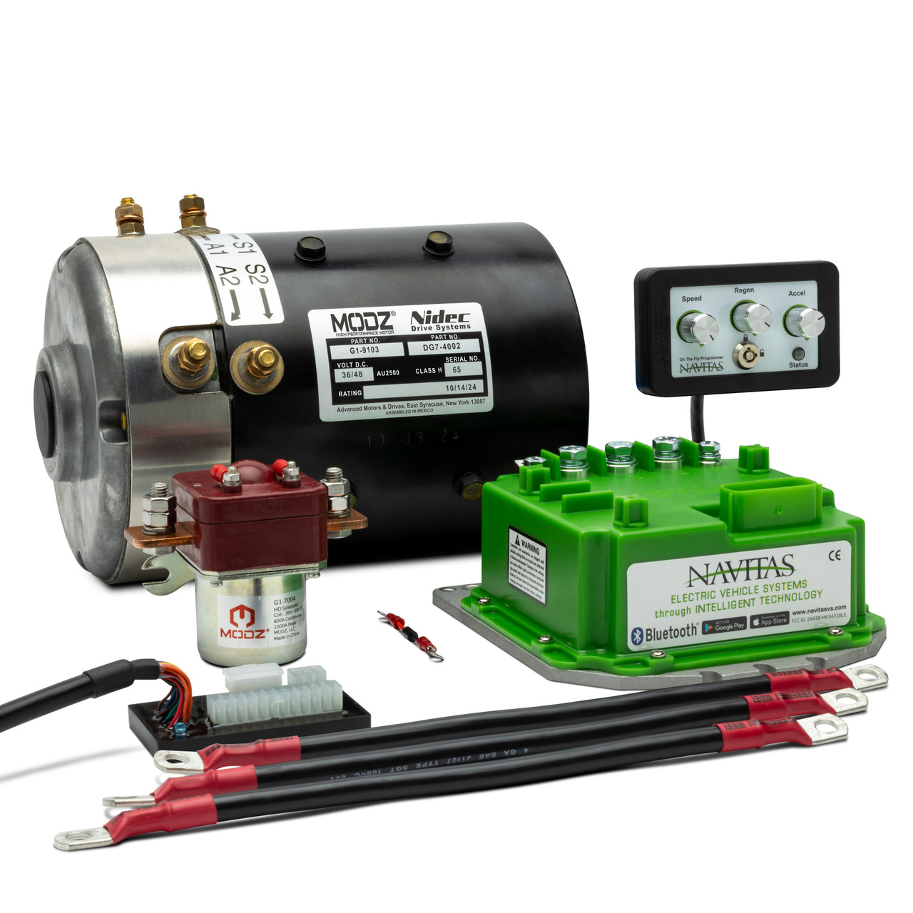 MODZ® High Speed DC Motor for EZGO DCS & PDS Golf Carts and 440A