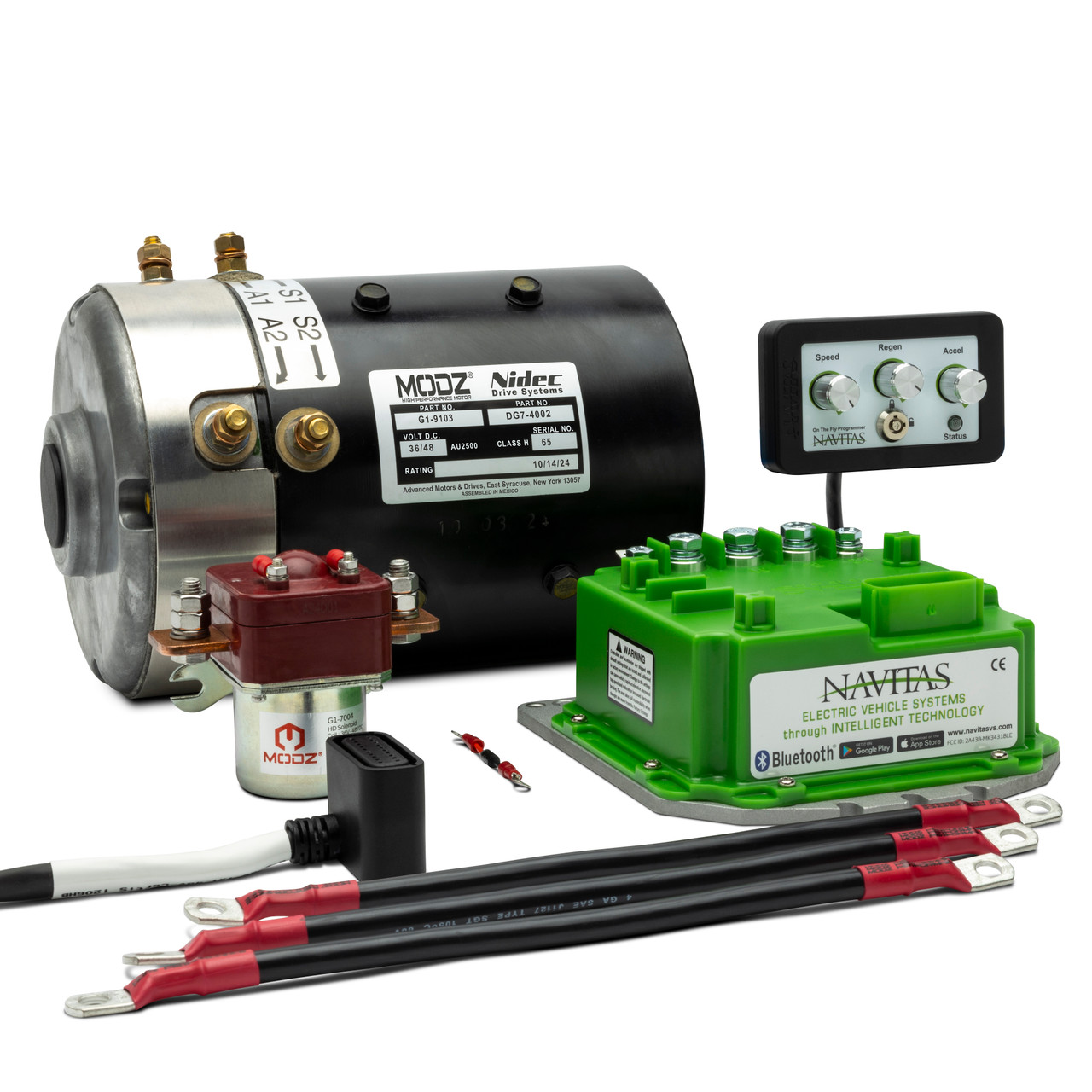 MODZ® High Speed DC Motor for EZGO DCS & PDS Golf Carts and 440A
