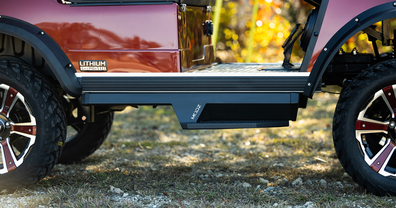 MODZ® Nerf Bar Kit for 4 Passenger Golf Carts
