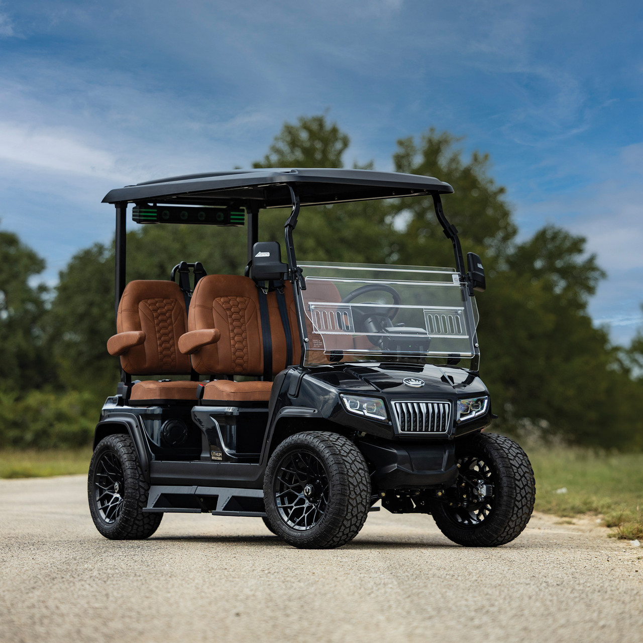 MODZ® Nerf Bar Kit for 4 Passenger Golf Carts