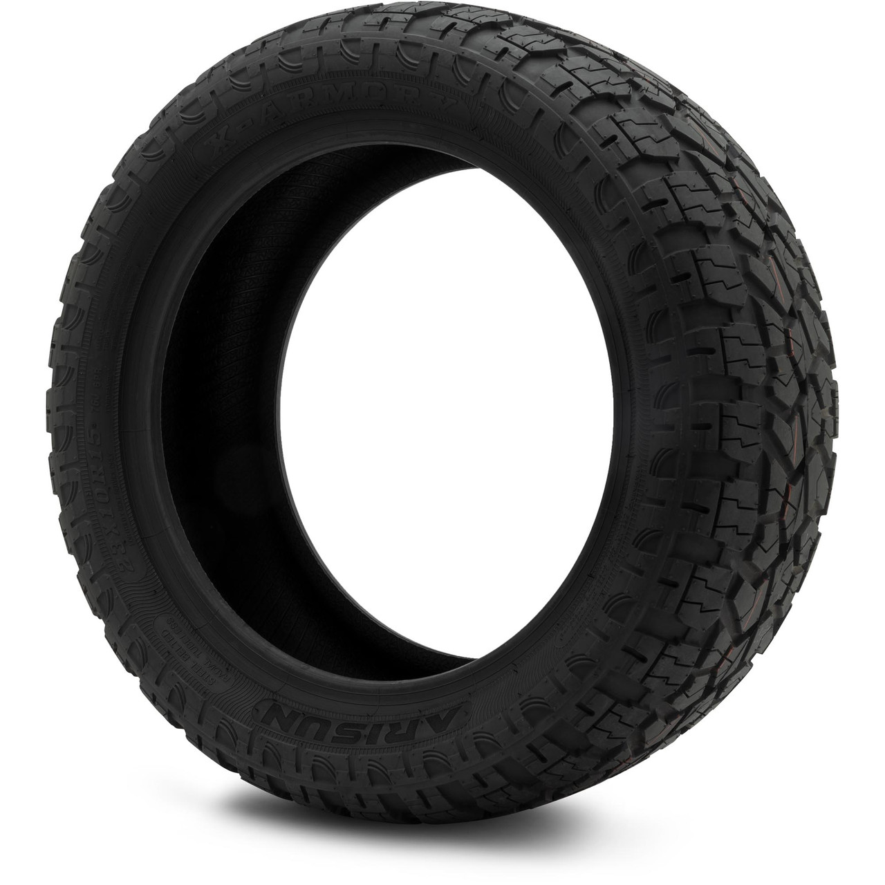 最終idyl K14ラボグロンダイヤapollo chainアドオンのみ　片耳用 Arisun® X-Armory 23x10-R15 Steel Belted Radial Golf Cart Tire (6-Ply)