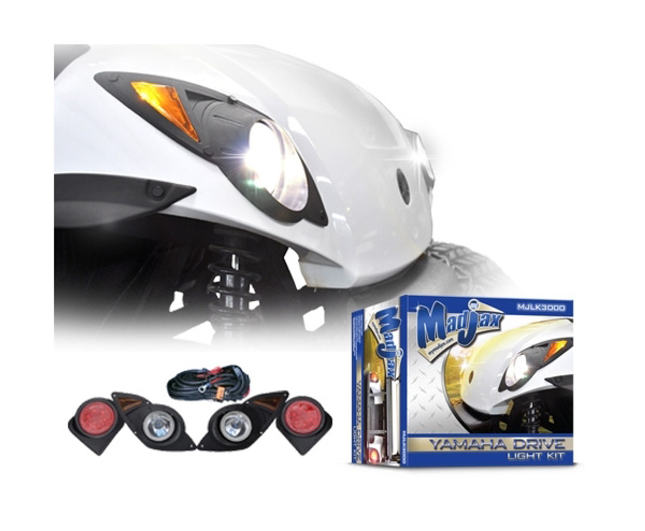 Madjax Yamaha G29 Drive Light Kit Golf Cart King