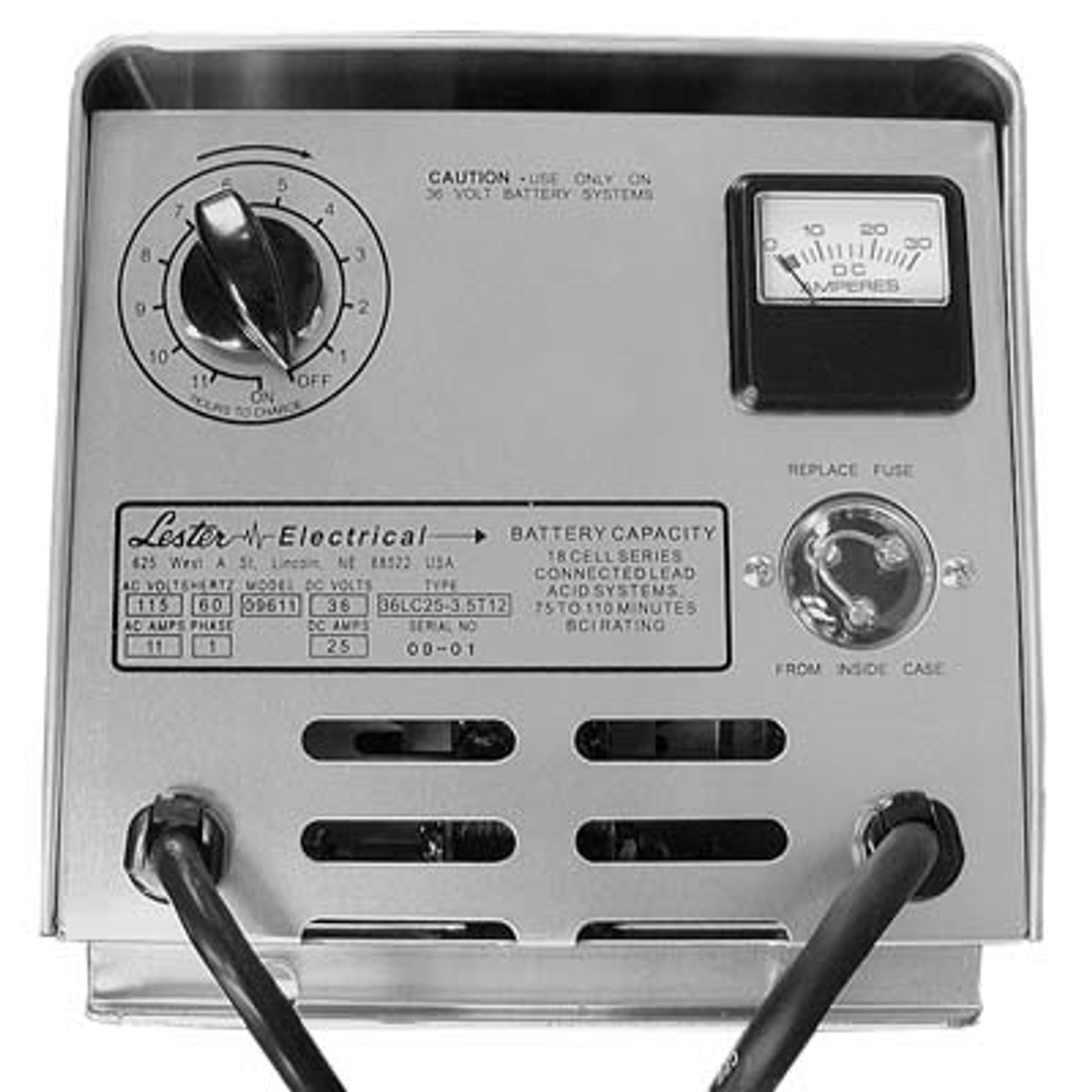 EZGO 36 Volt Manual Lester Timer Charger | Golf Cart King westinghouse golf cart wiring diagram 