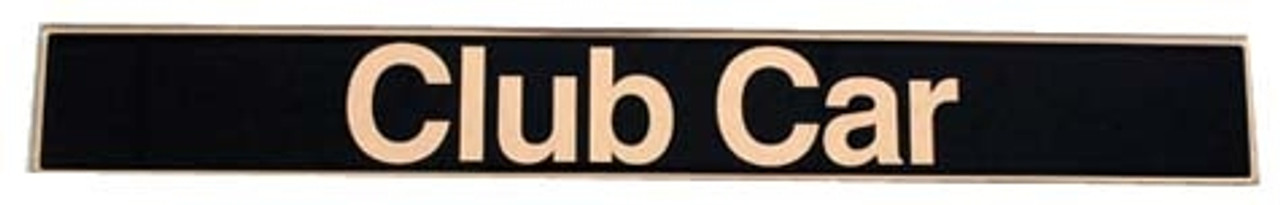 Club Car Name Plate | DS | Golf Cart King