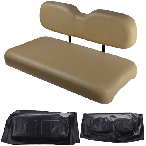 EZGO TXT 1994 and Newer Replacement Front Seat - Black Cushions