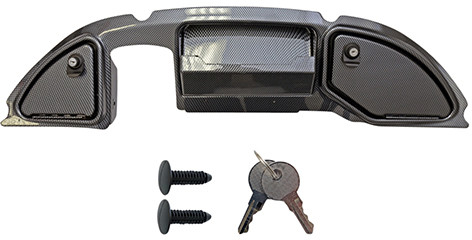 RHOX  Club Car 2008.5-Up Precedent, Onward & Tempo Dash - Carbon Fiber