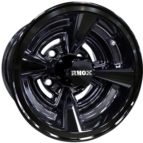 10"x7" Rhox RX146 Machined/Black ET-25