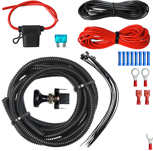 RHOX LED Utility Wiring Kit w/ Push/ Pull Switch 12' Wire