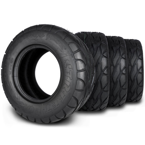 MODZ® Street Fox 20x10-R10 Radial Golf Cart Tires Set of 4