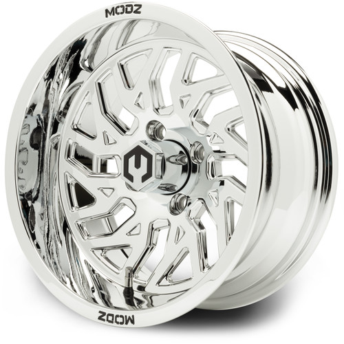 MODZ® 14" Carnage Chrome Golf Cart Wheel