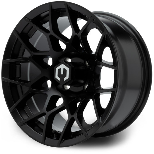 MODZ® 14" Blitz Matte Black Golf Cart Wheel