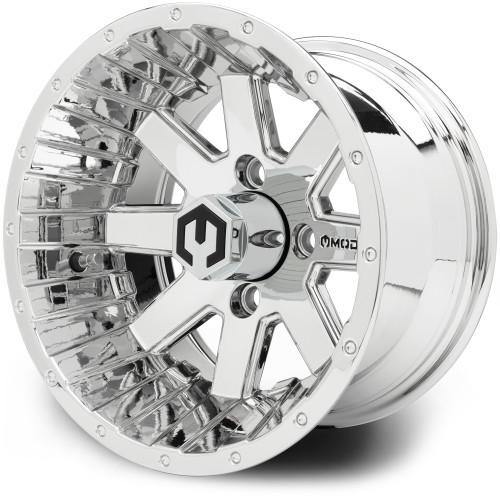 MODZ® 12" Assault Chrome Golf Cart Wheel