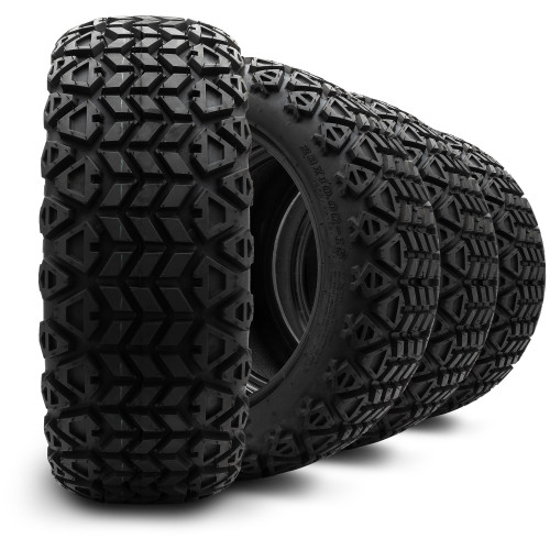 Arisun 23x10-R15 X-Armory Steel-Belted Golf Cart Tires Set of 4