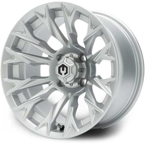 MODZ® 14" Falcon Silver Golf Cart Wheel