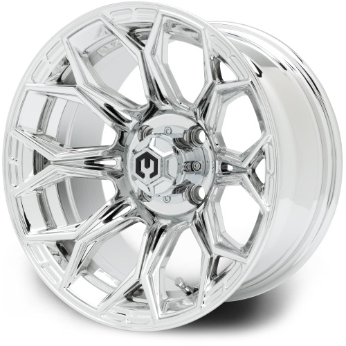 MODZ® 14" Halo Chrome Golf Cart Wheel
