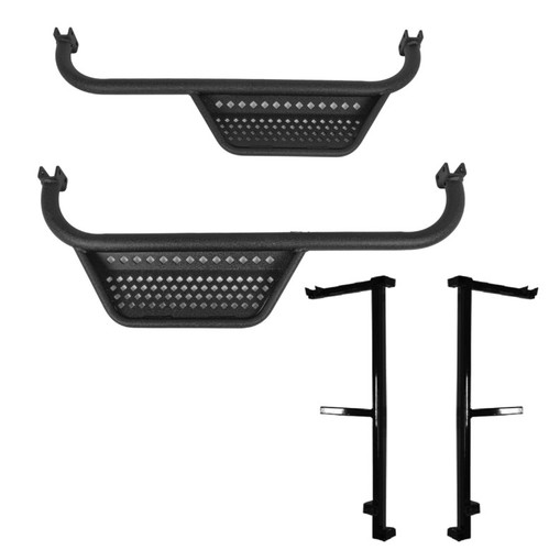 MadJax Armor Nerf Bar Set with Step Down - Club Car Precedent