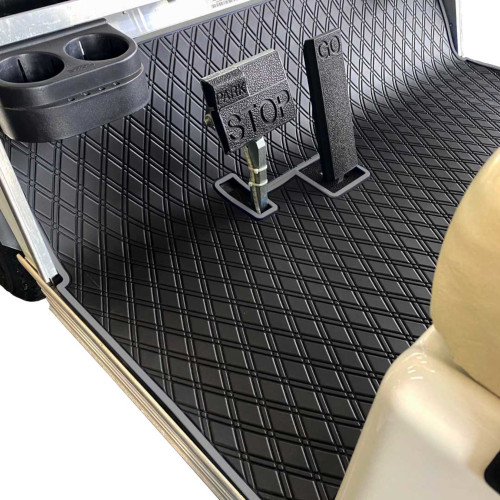 Xtreme Floor Mats for Club Car DS 1982-13 & Villager 1982-18 - Black & Grey