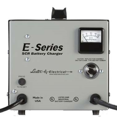 36 Volt 25 Amp Lester SCR E Series Charger - DC Plug