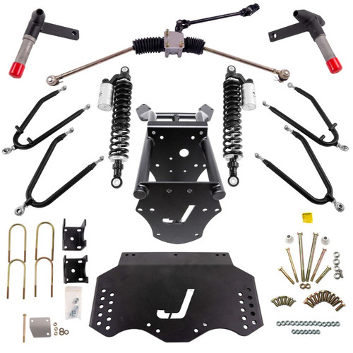 Jake's Long Travel Lift Kit with Updated External Reservoir Shocks - EZGO TXT Gas with Robins Engine 2001.5-09 