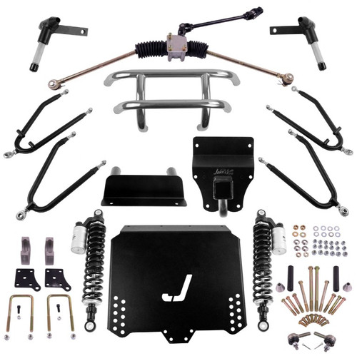 Club Car DS 2004-Up Gas & Electric Jake's Long Travel Lift Kit with Updated External Reservoir Shocks