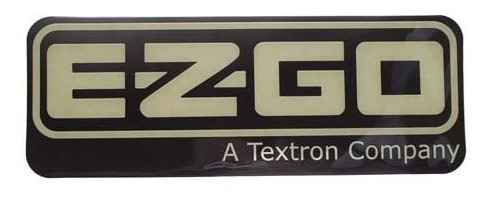 EZGO RXV 2008-Up & TXT/T48 2014-Up Golf Cart Name Plate