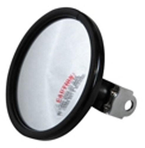 Universal Side View Round Black Mirror Universal Side View Round Black Mirror