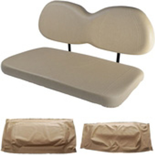 Club Car Precedent Replacement Front Seat - Buff Cushions