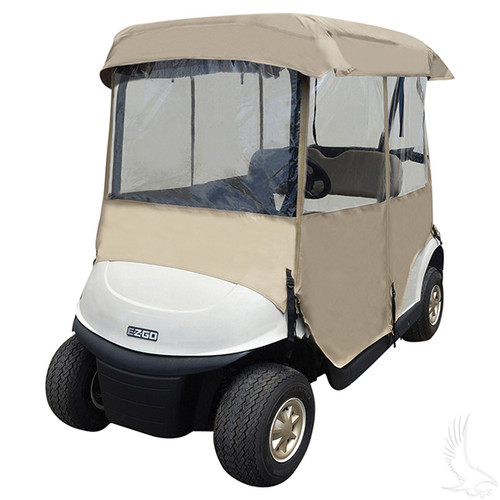 Universal Deluxe 4-Sided Golf Cart Enclosure