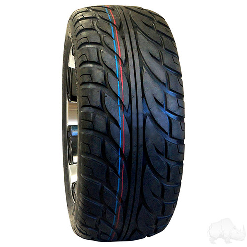 RHOX Road Hawk, 205/65R10 SBR DOT, 4 Ply Golf Cart Tire