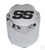 RHOX Chrome Plastic Snap-on SS Center Cap - 2.65"