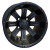 14" RHOX Vegas Matte Black Golf Cart Wheel