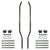 Top Rear Strut Kit - 80" Top