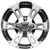 12" RHOX RX320 Machine Golf Cart Wheel