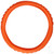 Rubber Steering Wheel Cover - Orange