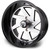 MODZ® 14" Fury Machined Black Golf Cart Wheel