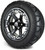 MODZ® 14" Gladiator Machine & Black w/Spike Options -Lifted Tire and Wheels Combo