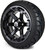 MODZ® 14" Gladiator Glossy Black w/Spike Options - LowPro Street Tire and Wheels Combo