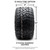 MODZ® 12" Vortex Matte Black - Lifted Tires and Wheels Combo