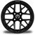 MODZ® 14" Matrix Matte Black Golf Cart Wheel